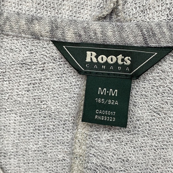 🎉ROOTS CANADA Open Front Cardigan, Size MED, Grey - Picture 5 of 7